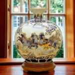 Bình hút tài lộc Mã Đáo Thành Công