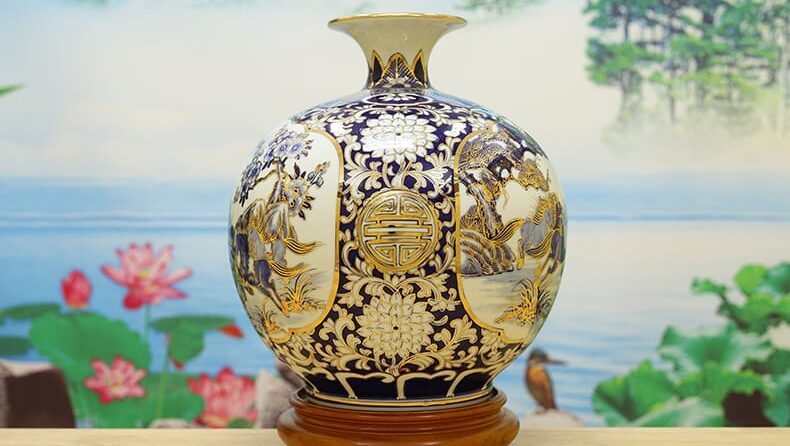 Bình hút tài lộc Mã Đáo Thành Công3