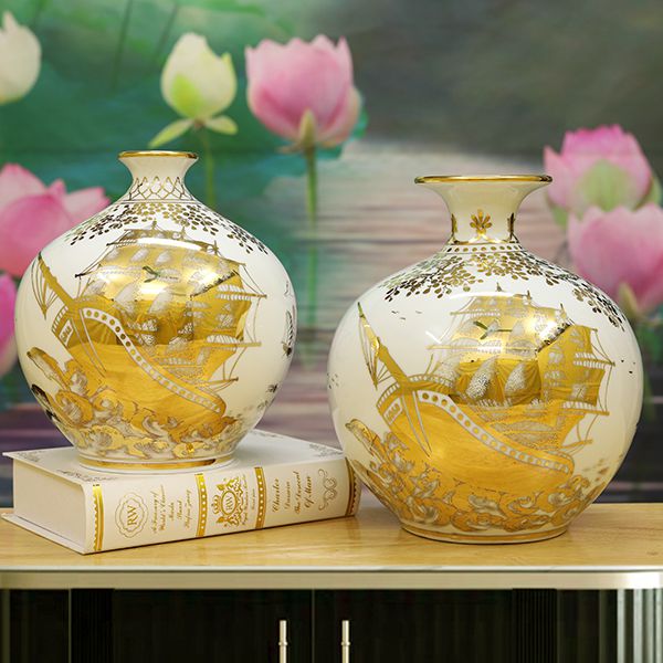 Bình hút tài lộc Thuận buồm xuôi gió