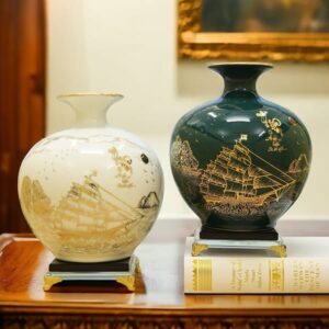 Bình tài lộc Bát Tràng Thuận buồm xuôi gió